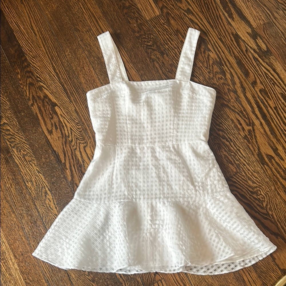 White tank top dress 
Amanda Uprichard size small